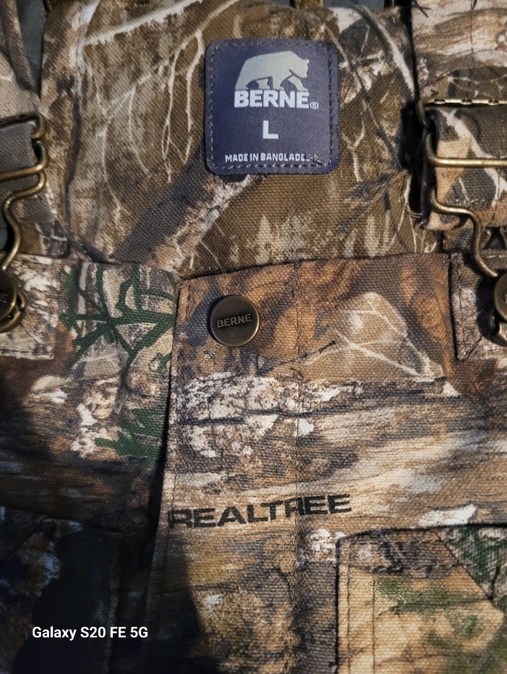 Kids Realtree Camo Overalls - Brown/Green